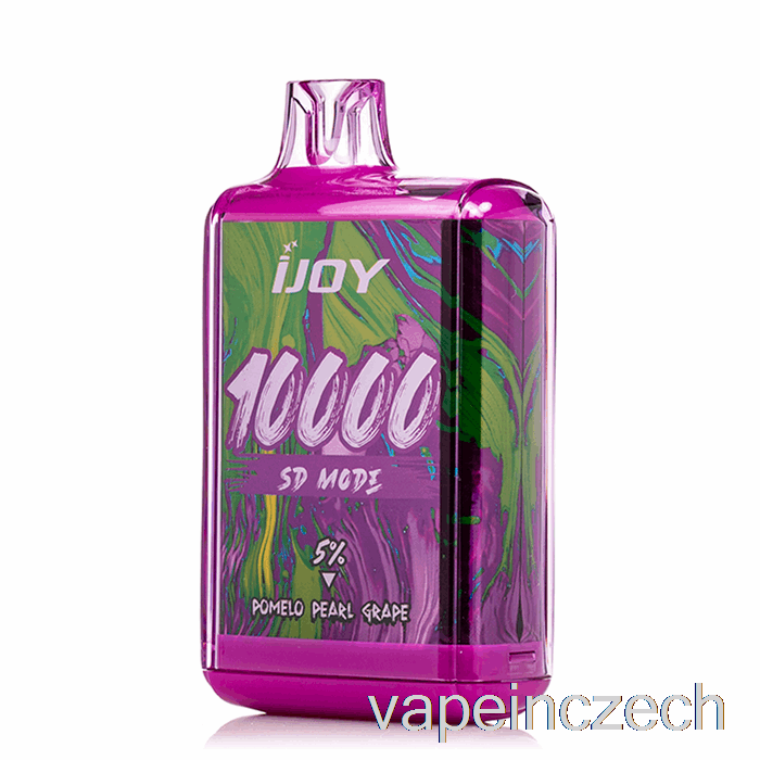 Ijoy Bar Sd10000 Jednorázový Pomelo Pearl Grape Vape Bez Nikotinu
